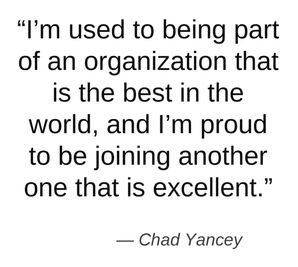 Chad Yancey quote