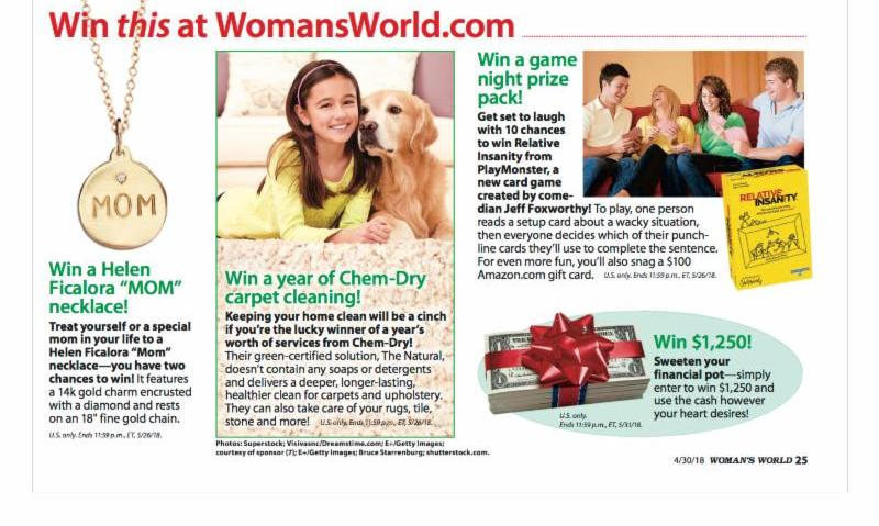 Chem-Dry franchise featured in WomansWorld content