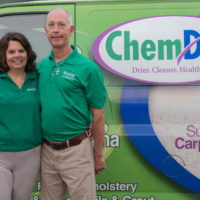 Chem-Dry franchise owners Ed and Dawn Frutig